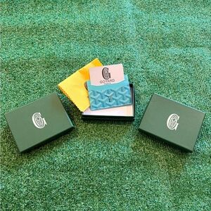 Blue Designer Card Holder